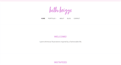 Desktop Screenshot of bethbriggs.com